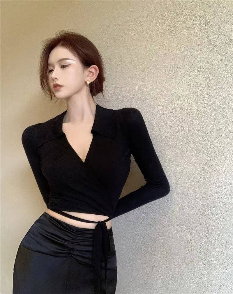 Wrap Crop Top