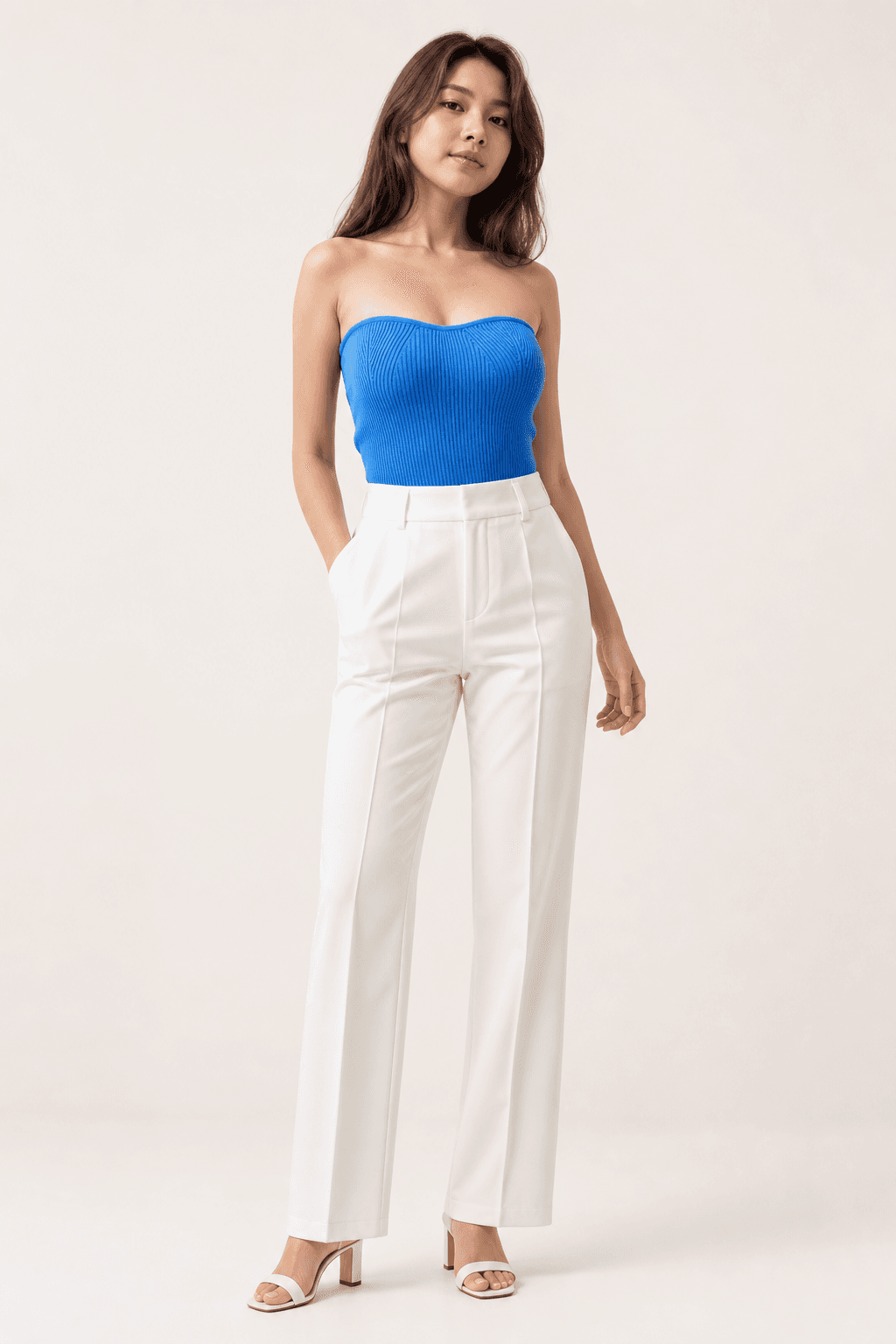 Sky Blue Tube Top