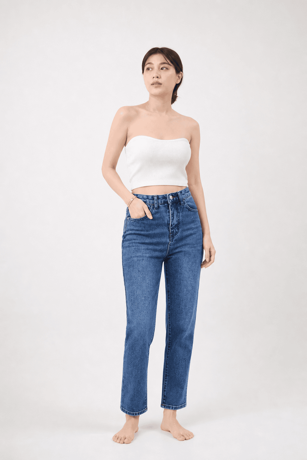 White Tube Top